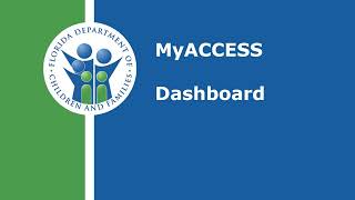 MyACCESS User Dashboard