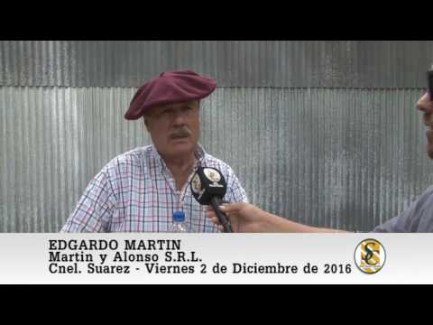02-12-16 Nota Edgardo Martin - Martin y Alonso S.R.L. - Coronel Suarez.