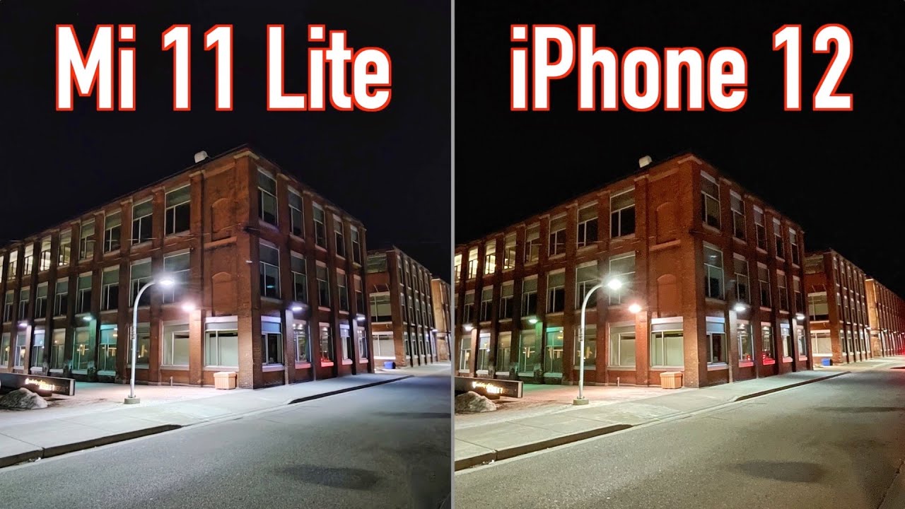 Xiaomi Mi 11 Lite VS iPhone 12 - Camera Comparison!