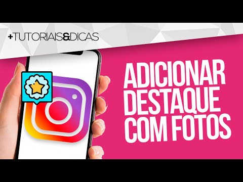 🟪 Como ADICIONAR DESTAQUE no INSTAGRAM com FOTOS da GALERIA - Atualizado