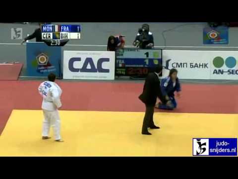 Larisa Ceric (BIH) - Anne-Sophie Mondiere (FRA) [+78kg]