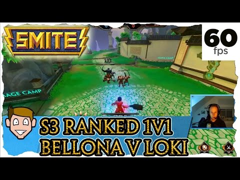 BELLONA v LOKI SMITE DUELL 1v1 Ranked Gameplay | German / Deutsch 2016 | #196