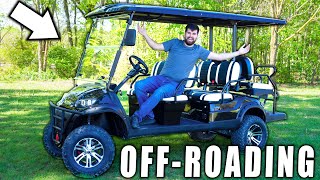 OFF-ROADING my NEW ICON GOLF CART! *NEW UNIT*