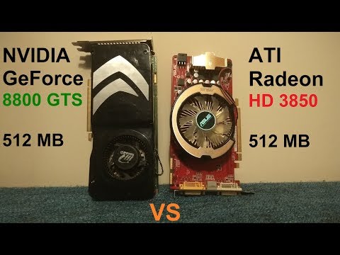 HD 3850 VS 8800 GTS | The GPU Battle That Made Nvidia Good