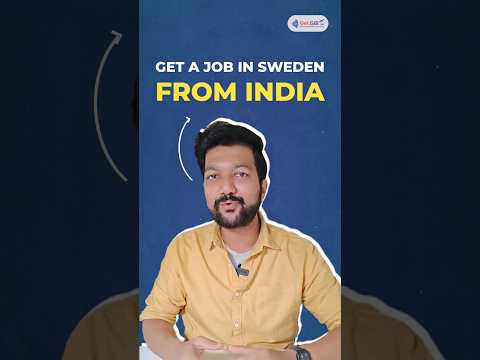 Get a Job in Sweden From India 2026 #immigration #sweden #jobseekers