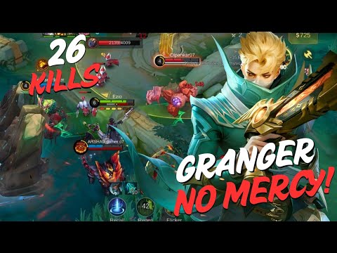 Granger 26 Kills — The Demon Hunter Shows No Mercy! Full Highlights | MLBB 