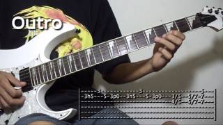 As Long As It Matters Gin Blossoms (WITH TABS) Guitar Solo Tutorial Lesson