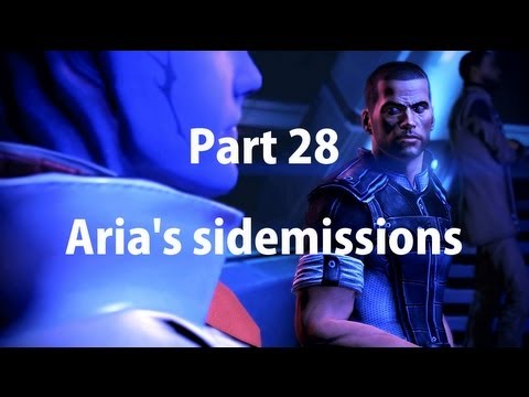"Mass Effect 3", HD walkthrough (Insanity, Paragon only), Part 28 - Citadel (Aria's sidemissions)