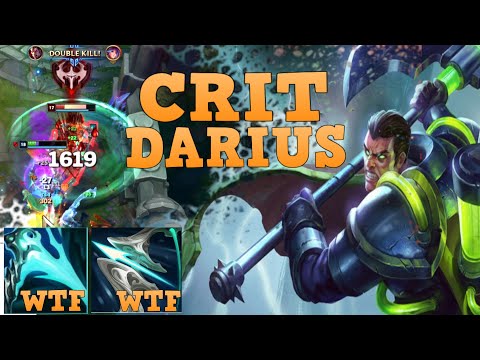 Crit Darius is Unstoppable | LoL Off-Meta Darius Build