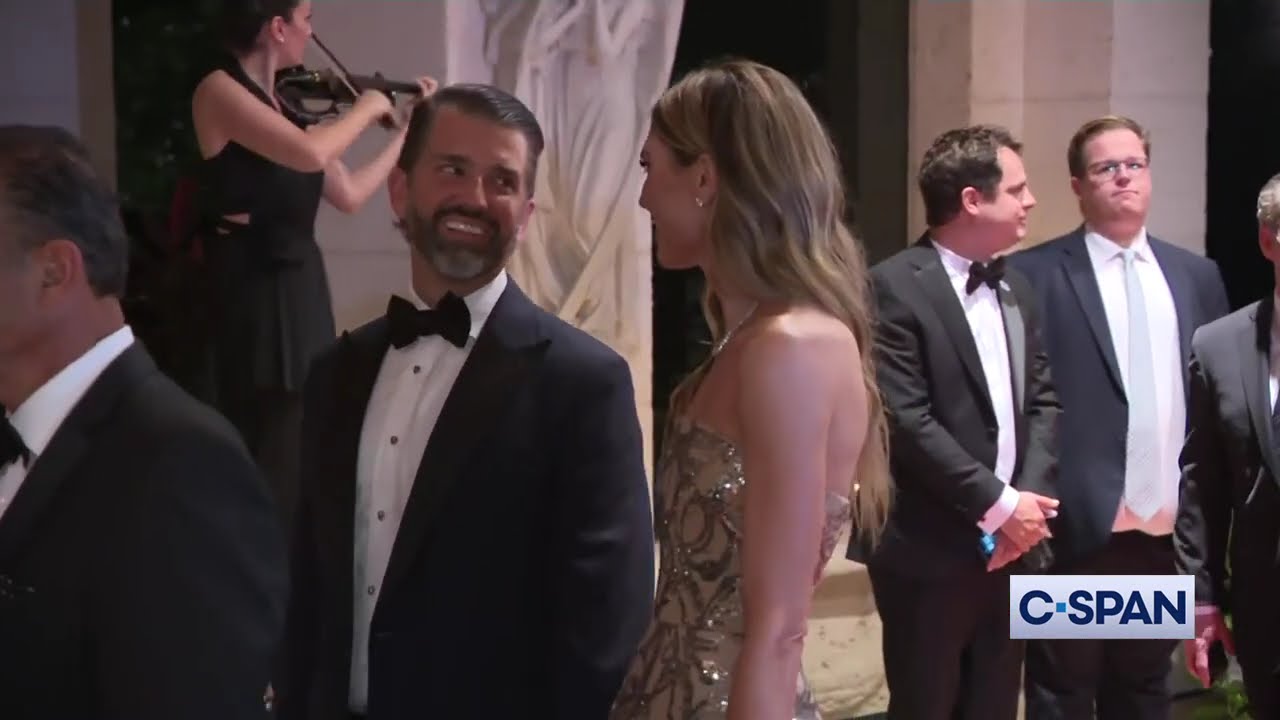 Mar-A-Lago New Year's Eve party with Trump ARRIVALS (1 of 2) (12-31-2024)