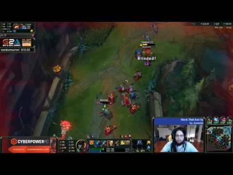 Imaqtpie with Tobias Fate impersonation