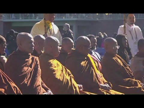 Triad residents describe experience of witnessing Buddhist monk Peace Walk