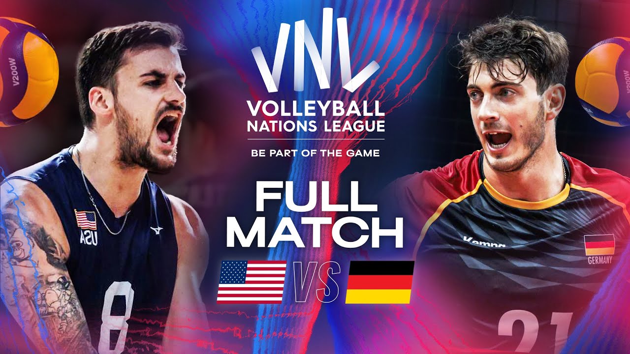 Germany 🇩🇪 vs. USA 🇺🇸 - VNL 2024 | Full Match - Week 3