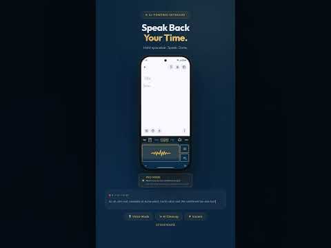 Stingwave: AI Voice Keyboard video thumbnail