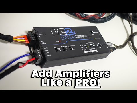 Add amplifiers like a PRO! AudioControl LC2i-PRO overview