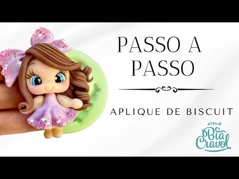 Biscuit Applique - Step by Step - DIY - Bia Cravol