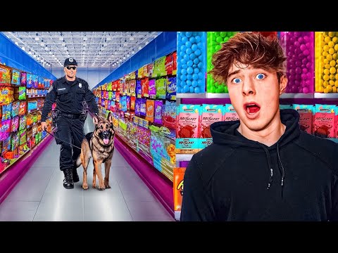I Survived Overnight in a Candy Shop!