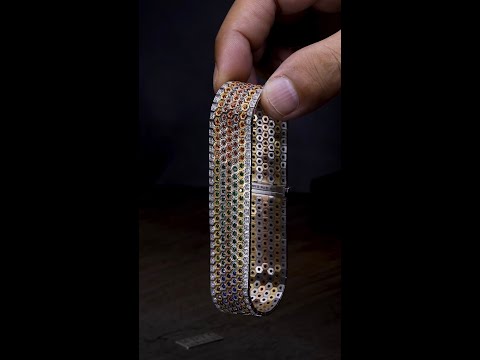 Silken Precision: The Artistry Behind Our Hexagon Silk Bracelet created by XILING @MDTCJewelry