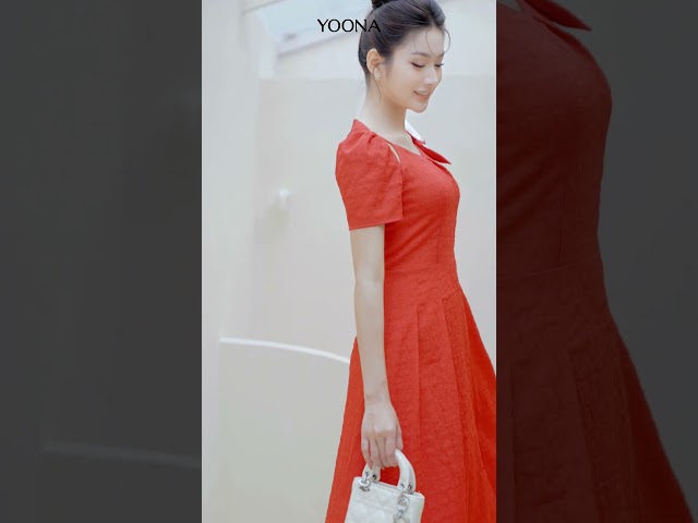 NH10X503- Đầm xốp nhăn