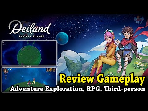 Deiland Pocket Planet PC Review. Adventure Exploration, RPG, Third-person, 3D. Review Gameplay