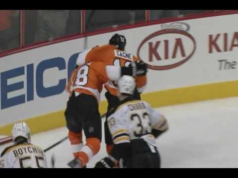 Mike Richards scores vs Bruins - 5-12-10
