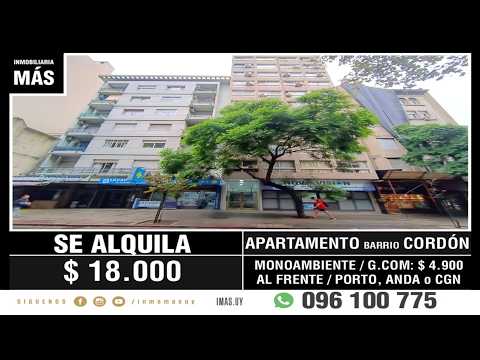 Video de YouTube - Apartamento Alquiler Cordón Montevideo iMas.uy EN *