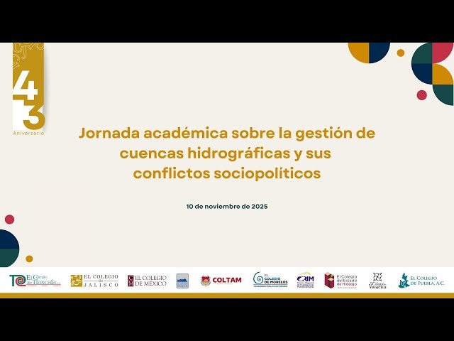 Vídeo relacionado con Conflictos por el agua: retos para la construcción de paz (Complexus 14)