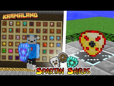 💎REVIEW *Spartan Shields mod 1.12.2* (MOD Escudos de KARMALAND 4) |TheSebasDrex