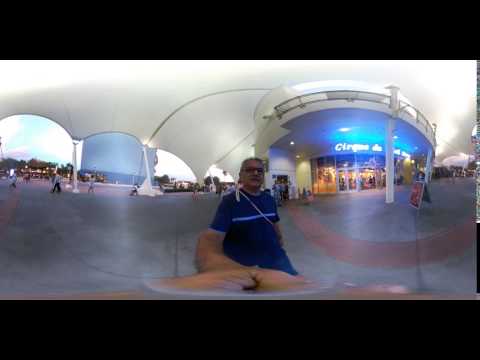 Dia 24 de Junho 2016 - Cirque du Soleil "LA NOUBA" Parte externa do Espetáculo