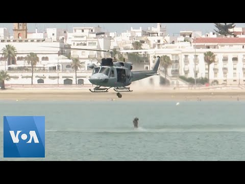 Spain’s King Attends Navy, NATO Exercises