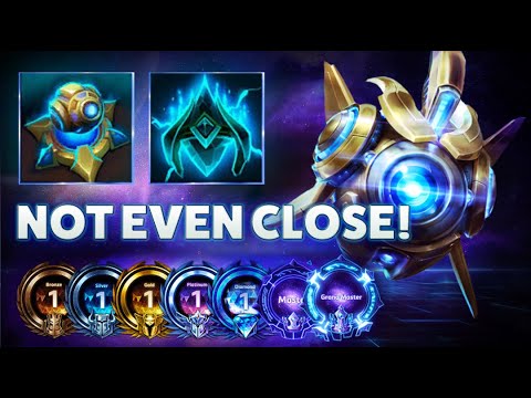 Probius Pylon Overcharge - NOT EVEN CLOSE! -  Bronze to Grandmaster S1 2022