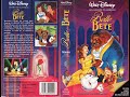 Walt Disney La Belle Et La Bete 1991 Bande Annonce Pub VHS 1993