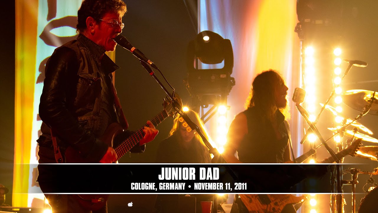 Lou Reed & Metallica: Junior Dad (Cologne, Germany - November 11, 2011) - YouTube
