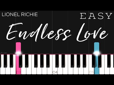 Endless Love - Lionel Richie piano tutorial