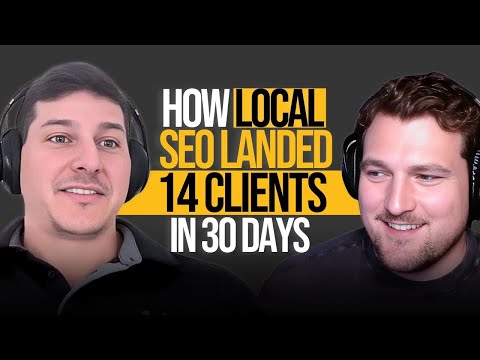How Local SEO Landed 14 Clients in 30 Days: Workbench interview thumbnail