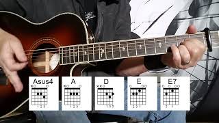 SHE'S A RAINBOW GUITAR LESSON - How To Play She's A Rainbow By The Rolling Stones