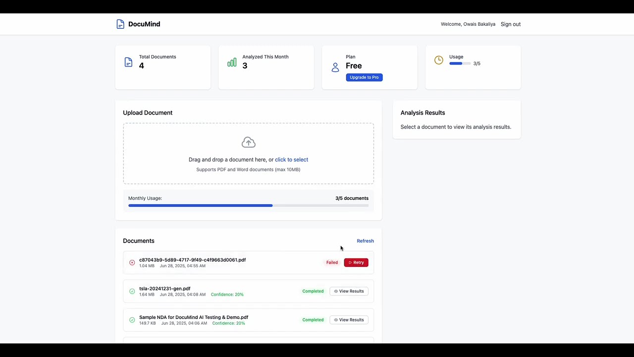 DocuMind AI: Analyze Apple's 10-K Report in 2 Minutes (vs 6 Hours Manually)