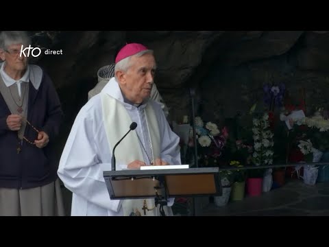 Chapelet du 23 octobre 2022 à Lourdes