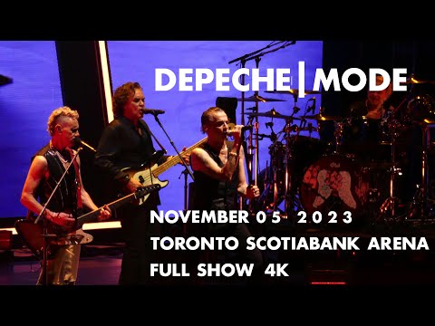 Depeche Mode 2023-11-05 Toronto, Scotiabank Arena - Full Show 4K
