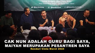 Download lagu Habib Husein Ja'far: Cak Nun adalah Guru Bagi Saya, dan Maiyah Merupakan Pesantren Saya mp3
