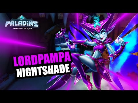 LordPampa Willo Pro Competitive l MASTER l NIGHTSHADE l PALADINS GAMEPLAY