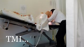 I FILMED MY WHOLE PELVIC FLOOR CHECK UP!! (MUMMY MOT)