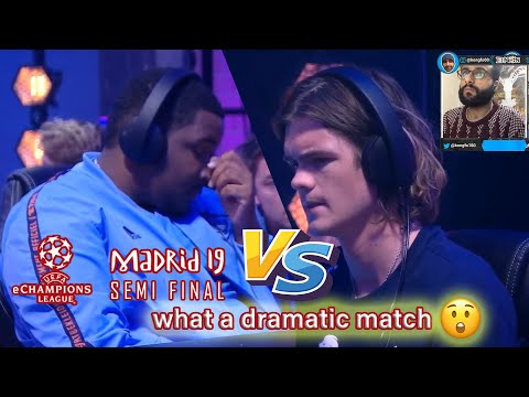 FIFA 19 eChampions League semi final NYC Chris vs North Marcuzo - what a dramatic match