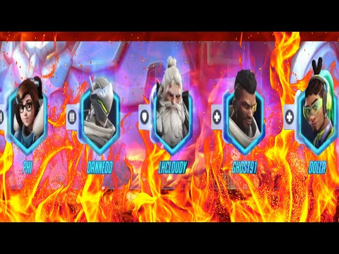 The most powerfull reinhardt comp in universe!!!!