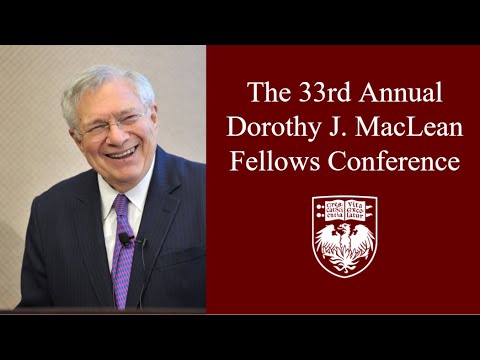 33rd Annual MacLean Center Conference Introductory Remarks by Dr. Mark Siegler