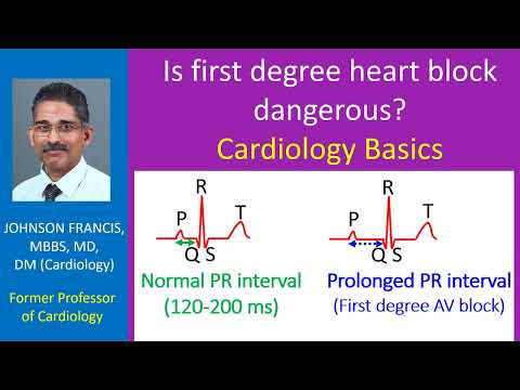 Is first degree heart block dangerous? Cardiology Basics