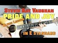 Pride and Joy Acoustic Lesson by Stevie Ray Vaughan