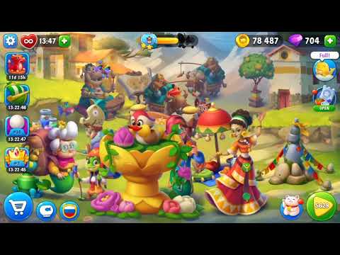 Fishdom 5628 level Gameplay Story