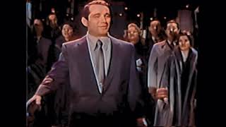 Perry Como - It&#39;s Beginning to Look a Lot Like Christmas (1951), Live and in color [A.I. enhanced]