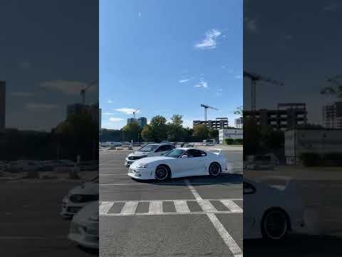 Toyota Supra drifting ! First drift around car ! How to scare a Honda driver !!!